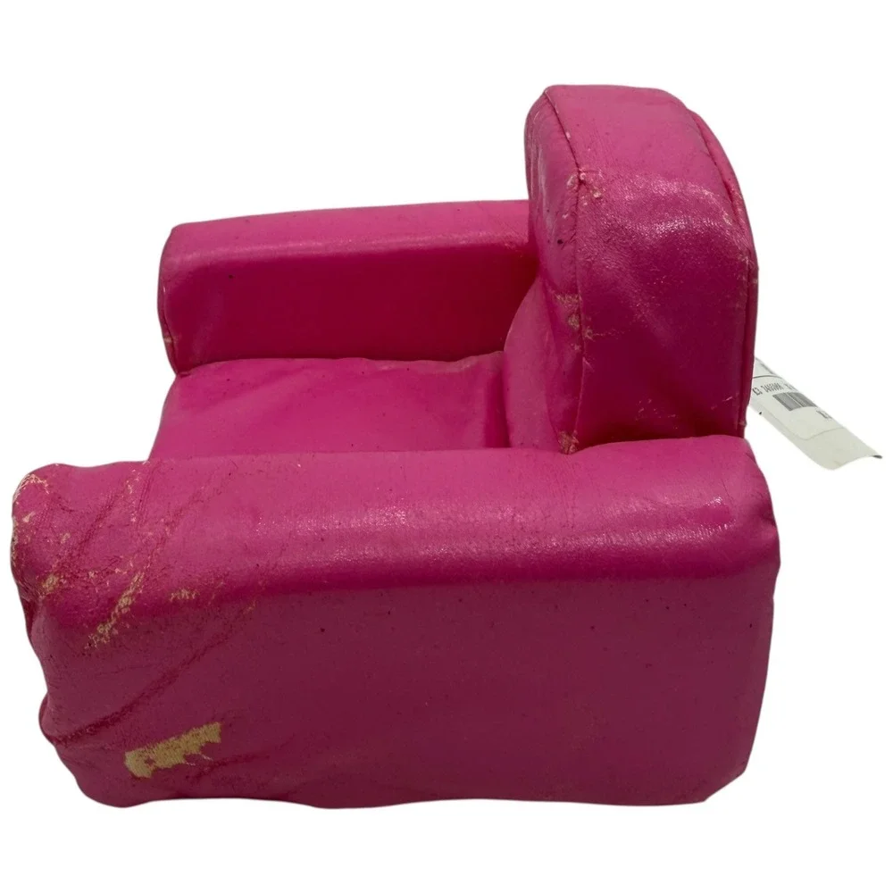 Floppy Friends Love Seats Miniature Doll Chairs Pink Black Vintage Toy Accessory